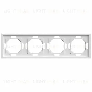 Рамка на 4 поста Stekker PFR00-5004-01 Эмили 49887