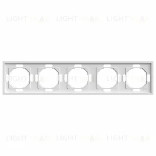 Рамка на 5 постов Stekker PFR00-5005-01 Эмили 49888