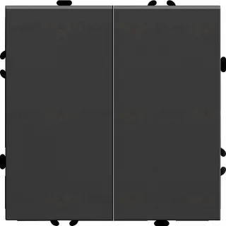 Переключатель двухклавишный Stekker RSW10-5107-05 Эмили 49843