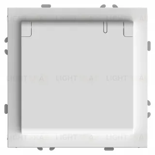 Розетка 1-местная с защитной шторкой Stekker RST16-5113-01 Эмили 49878