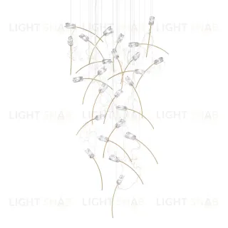 Каскадная люстра Delight Collection 9081P/25 gold