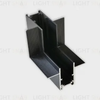 Соединитель вертикальный угловой для шинопровода Italline Atom IT012-5033 black
