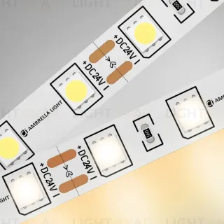 Светодиодная лента Ambrella Light Illumination 24В 5050 14,4Вт/м 3000K 5м IP20 GS4001