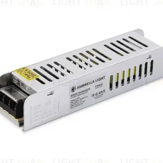 Блок питания с EMC для светодиодной ленты Ambrella Light Illumination 60Вт DC24В 2,5A IP20 GS8681