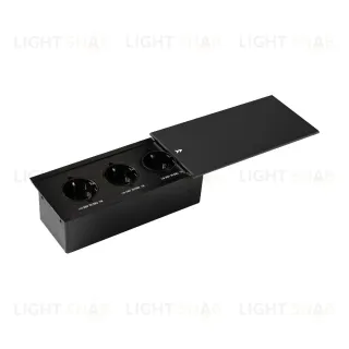 Блок розеток JX (Slide Top) (3 секции с кабелем питания) Mebax 00-00002887