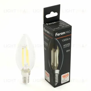 Светодиодная лампа Feron LB-1208 E14 8W 4000K 51248