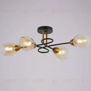 Потолочная люстра Illumico IL8263-4COU-79 BK GD Celeste