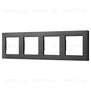Рамка четырехместная Arlight FRM-PRESTO-ALS-4-BK 043862