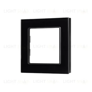 Рамка одноместная Arlight FRM-GLARE-GS-1-BK 043787