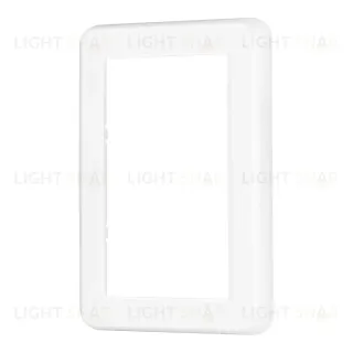 Рамка двухместная Arlight FRM-VERSA-PL-D-WH 043770