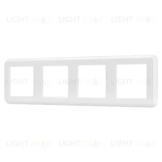 Рамка четырехместная Arlight FRM-VERSA-PL-4-WH 045187
