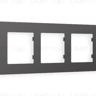 Рамка трехместная Ambrella Volt Qubi AF250653