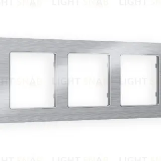 Рамка трехместная Ambrella Volt Platos AF550103