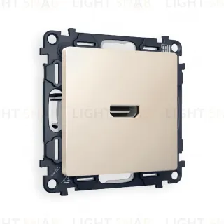 Комплект механизма розетки HDMI 2.0 40V/500mA 2.0GHz 5-18Gbit/s Ambrella Volt Alfa MA334010