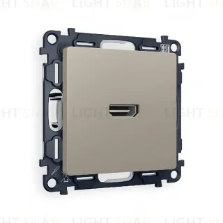 Комплект механизма розетки HDMI 2.0 40V/500mA 2.0GHz 5-18Gbit/s Ambrella Volt Alfa MA374010