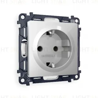 Комплект механизма розетки с/з со шторками Ambrella Volt Alfa MA407010