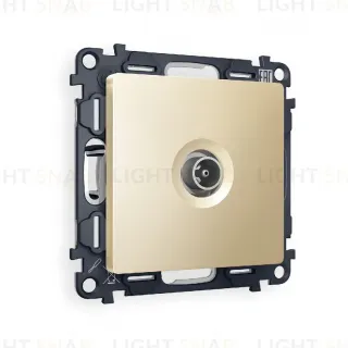 Комплект механизма TV розетки оконечной 50-870 MHz 1dB Ambrella Volt Alfa MA613010