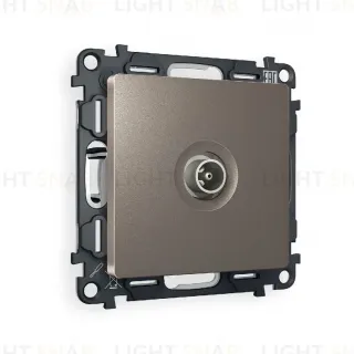 Комплект механизма TV розетки оконечной 50-870 MHz 1dB Ambrella Volt Alfa MA643010