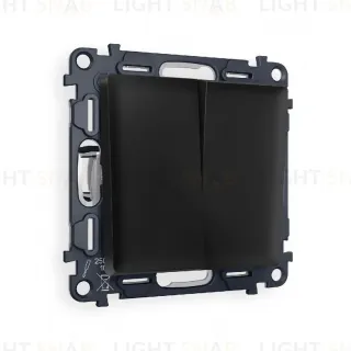 Комплект механизма 2-кл проходного выключателя Ambrella Volt Alfa MA803020
