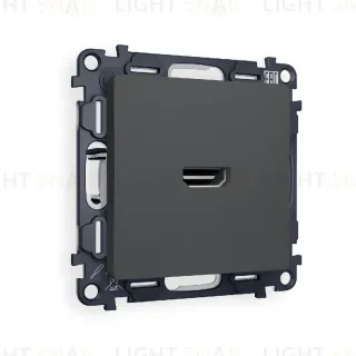 Комплект механизма розетки HDMI 2.0 40V/500mA 2.0GHz 5-18Gbit/s Ambrella Volt Alfa MA914010