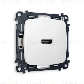 Комплект механизма розетки HDMI 2.0 40V/500MO 2.0GHz 5-18Gbit/s Ambrella Volt Omega MO134010