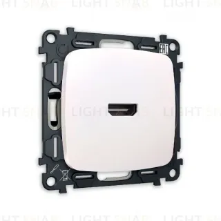 Комплект механизма розетки HDMI 2.0 40V/500mA 2.0GHz 5-18Gbit/s Ambrella Volt Omega MO214010
