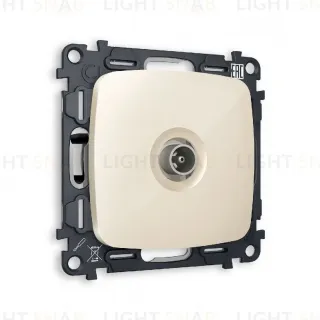Комплект механизма TV розетки оконечной 50-870 MHz 1dB Ambrella Volt Omega MO313010