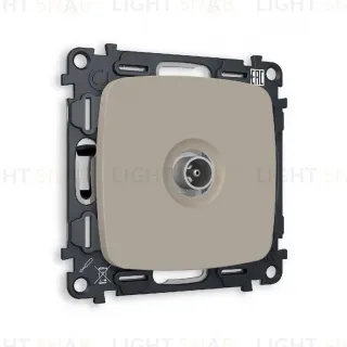 Комплект механизма TV розетки оконечной 50-870 MHz 1dB Ambrella Volt Omega MO373010