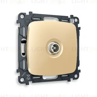 Комплект механизма TV розетки оконечной 50-870 MHz 1dB Ambrella Volt Omega MO613010
