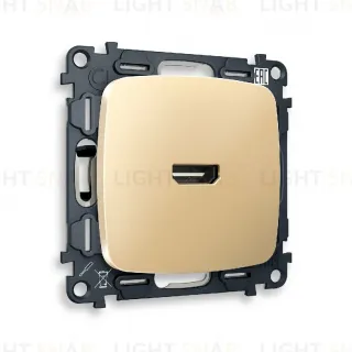 Комплект механизма розетки HDMI 2.0 40V/500mA 2.0GHz 5-18Gbit/s Ambrella Volt Omega MO614010