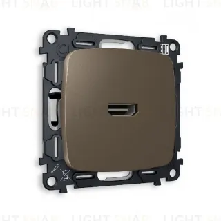 Комплект механизма розетки HDMI 2.0 40V/500mA 2.0GHz 5-18Gbit/s Ambrella Volt Omega MO644010