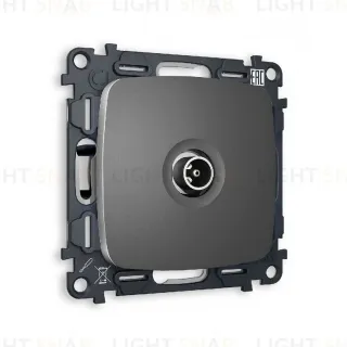 Комплект механизма TV розетки проходной 5-1000 MHz 4dB Ambrella Volt Omega MO663030