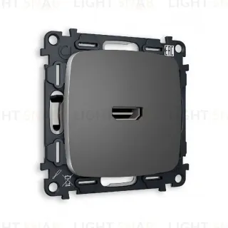 Комплект механизма розетки HDMI 2.0 40V/500mA 2.0GHz 5-18Gbit/s Ambrella Volt Omega MO664010