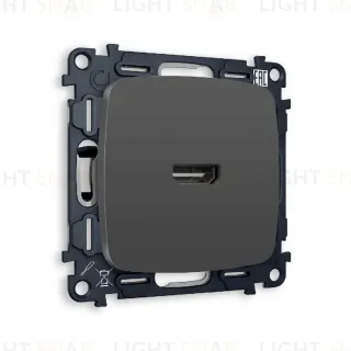 Комплект механизма розетки HDMI 2.0 40V/500mA 2.0GHz 5-18Gbit/s Ambrella Volt Omega MO914010