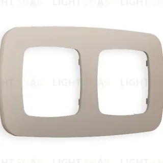 Рамка двухместная Ambrella Volt Ecta OF140362
