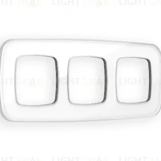 Рамка трехместная Ambrella Volt Coint OF640133