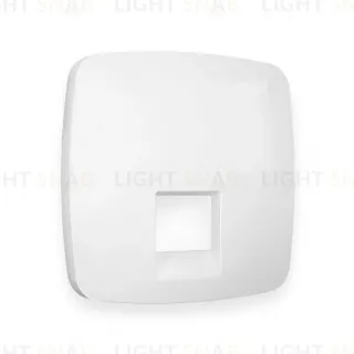 Лицевая панель для компьютерной/телефонной розетки RJ-45/RJ-11 Ambrella Volt Omega OP1120