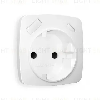 Лицевая панель для розетки с/з со шторками 2USB A+C Ambrella Volt Omega OP1300
