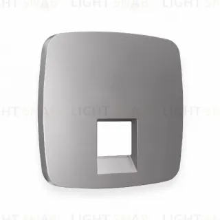 Лицевая панель для компьютерной/телефонной розетки RJ-45/RJ-11 Ambrella Volt Omega OP5120