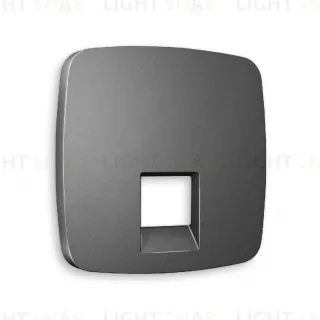 Лицевая панель для компьютерной/телефонной розетки RJ-45/RJ-11 Ambrella Volt Omega OP6620