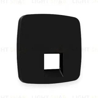 Лицевая панель для компьютерной/телефонной розетки RJ-45/RJ-11 Ambrella Volt Omega OP8120