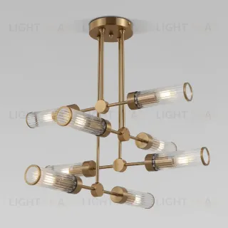 Потолочная люстра Eurosvet Oriens 60166/8 латунь Smart a068072