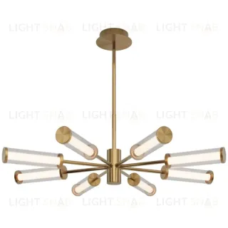 Люстра на штанге Eurosvet Stark 50386 LED латунь a067957