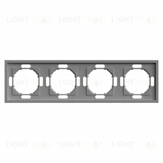 Рамка четырехместная Stekker Эмили PFR00-5004-10 49965