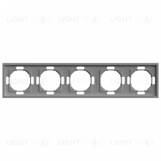 Рамка пятиместная Stekker Эмили PFR00-5005-10 49966