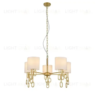 Подвесная люстра Indigo Amali 13026/5P Gold V000479