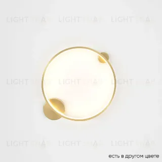 Настенный светильник Crystal Lux REAL AP18W LED BRASS