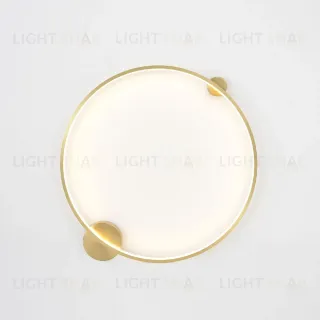 Настенный светильник Crystal Lux REAL AP26W LED BRASS