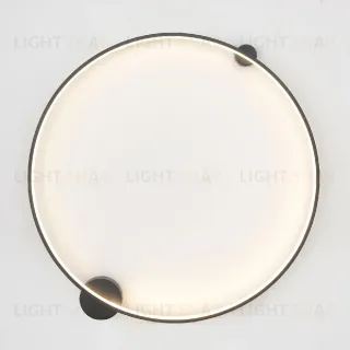 Настенный светильник Crystal Lux REAL AP35W LED BLACK