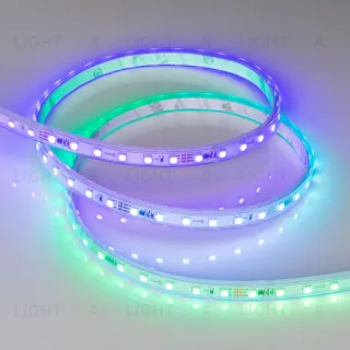 Светодиодная герметичная лента Arlight SPI-PS-A120-12mm 24V RGB-PX6-BPT (23 W/m, IP67, 2835, 5m) 049452